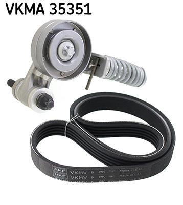 Kit de courroie d'accessoire (Courroie d’alternateur) SKF ref. VKMA 35351